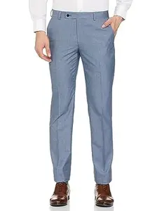 Park Avenue Men's Regular Fit Mid Rise Trouser