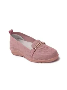 ELLE Women Shoes, Peach, UK-5
