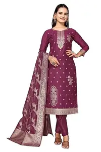 Enchanting Embellishments: Women's Kurta with Sharara and Jacket Set Multicolour