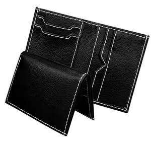 Blue PU Leather Note Case/Wallet for Men and Women(6 Card Holder)
