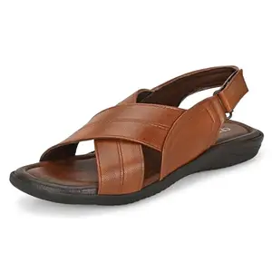 Centrino Sandal for Men | Grip Insole for Stability | Modern Look with Straps | Comfortable Footwear 9773-3