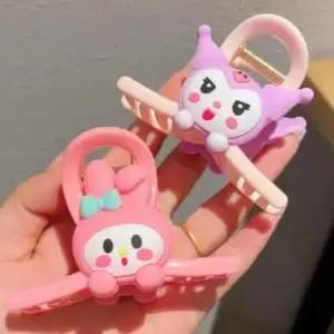Cartoon Hair Claw Clip – Cute Cartoon Hair Clutches for Women & Girls, Non-Slip Strong Accessories – Cute Hair Clips Styling (pack of 2)