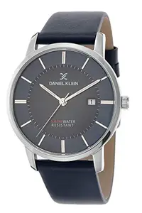 Daniel Klein Analog Blue Dial Men's Watch-DK.1.12419-6