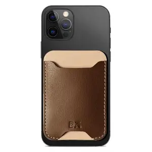DailyObjects Walnut Brown CardSafe Phone Wallet