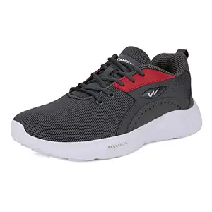 Campus Men's HARVEL PRO Gry/RST Walking Shoes - 9UK/India CG-539