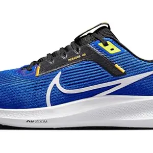 Nike Men's DV3853 Air Zoom Pegasus 40 Racer Blue/White-Black-Sundial Running Shoe - 10 UK (11 US)
