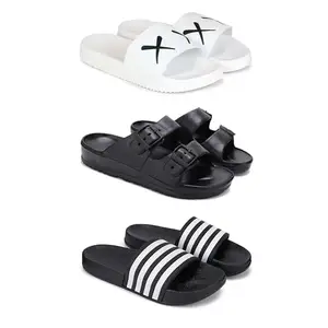 DRACKFOOT Men's Sandals | Lightweight Wear| Stylish & Easy to Wear For Men'S GR-San-(3-COMBO)-3029-3115-3024-9