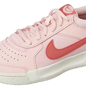Nike W Zoom Court LITE 3-Pink Bloom/Adobe-SAIL-Coconut MILK-DV3279-600-6UK
