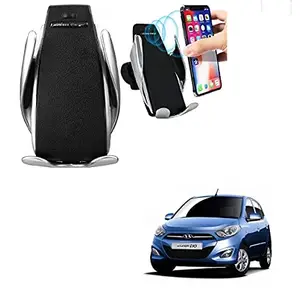 Kozdiko Car Wireless Car Charger with Infrared Sensor Smart Phone Holder Charger 10W Car Sensor Wireless for Hyundai i10
