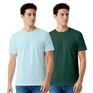FIGHTERHERO 100% PIMA Cotton T Shirt for Man | Premium Men T-Shirts Regular Fit | Half Sleeve Round Neck Cotton Tshirt for Man | Mens Tees Made for Indian Climate | Available in 10 Colours