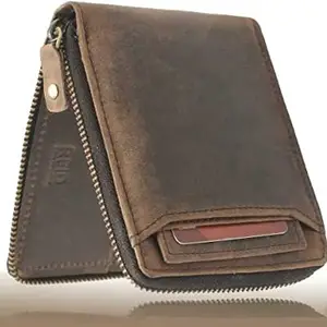 HINTZ Genuine Leather 100% Pure Wallet/Card Holder/Money Clip RFID Protected Multiple Card Slots Slim Stylish New Products