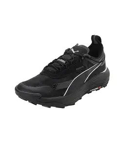 Puma Womens Voyage Nitro 3 WNS Black-Cool Dark Gray-Silver Running Shoe - 6 UK (377746)