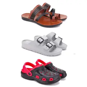 DRACKFOOT Men's Sandals | Lightweight Wear| Stylish & Easy to Wear For Men's GRT-SAN-(3-COMBO)-3151-3114-3017-9