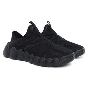 ANTA Mens 812226603-1 Black Running Shoe - 6 UK (812226603-1)