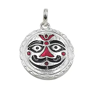 Shee Nath Jewellers Pure Silver, Chandi Lord Shree Salasar Balaji Bajrang Bali Jai Hanuman Pendant