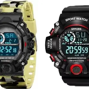 Digital Arm Watches with a Traditional Style for Men and Boys_271