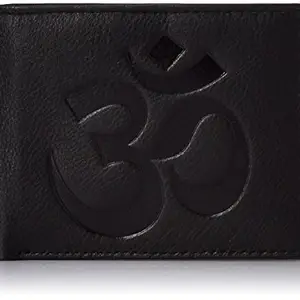 Justrack Men Black Color Genuine Leather Wallet (LWM00209-JT_5)