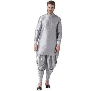 hangup mens Kurta Harem size 44 (Grey_Kurtaharem_1_44)