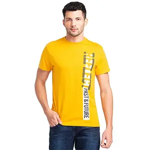 Globus Mango Yellow Printed Tshirt