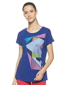Vector X VTDF-040-C Women's Half-Sleeves T-Shirt (Royal-Blue) (XXL)