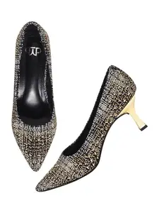 The White Pole Stylish Attractive Voguish Ethnic Comfortable Fahsion Party Heels Stylish Stilettos Heels Mules Sandal For Women's & Girl's