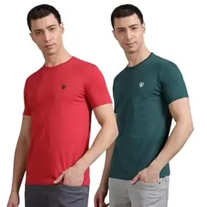 HIBEX POLO Men's Tshirt- Round Neck Half Sleeve Combo Tshirt | Pack of 2 or 3