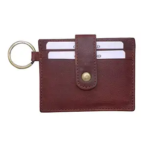 Style98 Style Shoes Brown Smart and Stylish Leather Card Holder