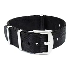 WAMD Seat Belt NATO Watch Straps/Bands - 18mm,20mm,22mm and 24mm Nylon Watch Straps for Watches - Multicolour Options