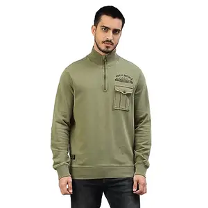 Royal Enfield HERITAGE PULL-OVER OLIVE (XL) 44 CM