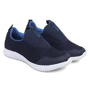 ASIAN Women's Angel-01 Navy Sky Sports Shoes Knitted Shoes Sneakers, Walking,Sneakers,Loafers, Fabric Running Shoes UK-5