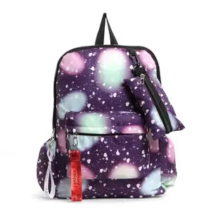 School/College/Laptop Backpack Bag for Girls (Purple)