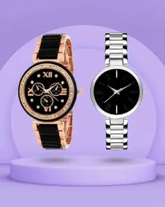STARWATCH New Design Combo Watches for Women (SR-521)