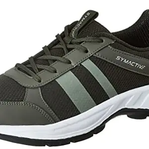 Amazon Brand - Symactive Men's Fanatic Olive Running Shoe_7 UK (Men Sports Shoes)