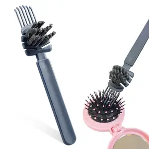 MAYCREATE® Hair Brush Cleaner, Hair Comb Cleaner Brush, Hair Brush Cleaning Tool, Hair Detangling Rake Brush Tangled Hair Remover Tool for Removing Hair Dust, Home and Salon Use