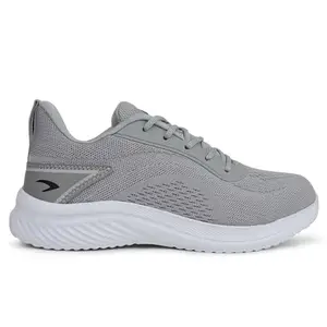 Airson Shoes AIRSON CTRG-5 Delta Sports Shoes for Men | Running, Walking, Gym Shoes | Lightweight and Comfortable | Casual Shoes for Men | Ideal for Gents & Boys Grey-Orange