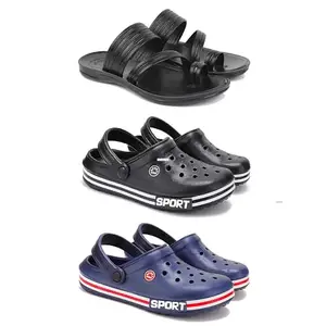 DRACKFOOT Men's Sandals | Lightweight Wear| Stylish & Easy to Wear For Men's GR-SAN-(3-COMBO)-3152-3014-3015-8