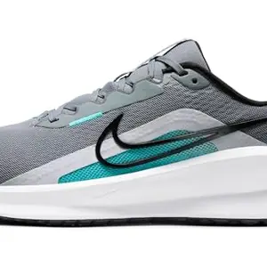 Nike Men's Downshifter 13 Running Shoes-Cool Grey/Black-Dusty CACTUS-7UK