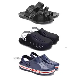 DRACKFOOT Men's Sandals | Lightweight Wear| Stylish & Easy to Wear For Men's GRT-SAN-(3-COMBO)-3152-3149-3069-7