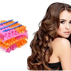 Verbier Hair Curlers No Heat Spiral Curls Magic Heatless Hair Styling Rollers Kit (18 Hair)