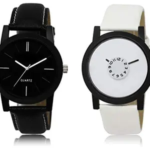 The Shopoholic Analog White Silver Dial Watch for Men's(ECUS2893)