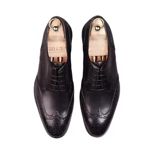 Pure Leather Formal Shoes for Men Black