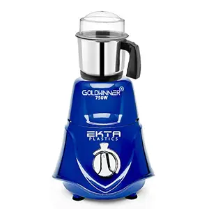 Goldwinner 750-watts Rocket Mixer Grinder with Stainless Steel Chutney Jar (350 Ml) EPA224