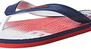 United Colors of Benetton Men's Red Flip-Flops and House Slippers - 7 UK/India (41 EU) (16A8CFFPM673I)