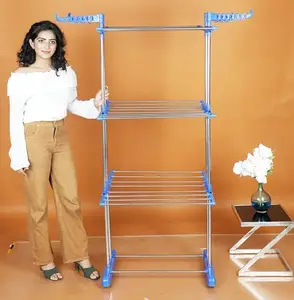 LAKSHAY Dryer Stand (Cloth Dry Stand with MOP)