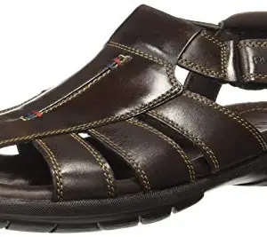 Ruosh Men's Brown Sandals - 7 UK/India (40 EU)(AW17 APPU 04C)