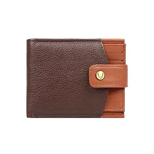 Hidesign mens EE 331-017 RF One size Brown/Tan Bi-fold Wallet