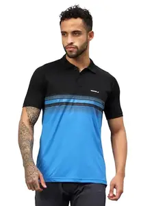 VECTOR X OMT-259 Men’s Polo Collar Printed T-Shirt