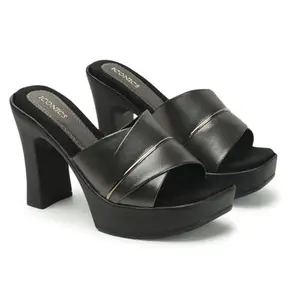 iconics Women Sandal,Grey,UK-8