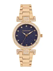 Giordano 3 Hand Mechanism Analog Wrist Watch for Women Water Resistant with Classy Dial and Strap|Compliment Your Look|Ideal Gift for Female|Girl's|Ladies - A2057