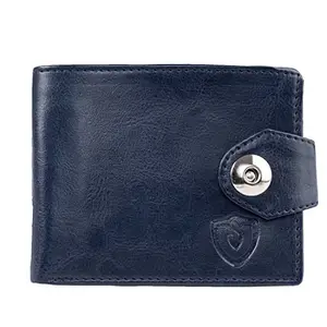 Keviv Leather Wallet for Men - (Blue) -JE110